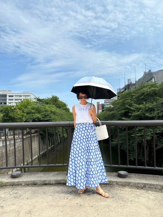 「-3kgスカート」 魔法の着痩せ巻きスカート/The “Minus 3kg” Magical Wrap Skirt