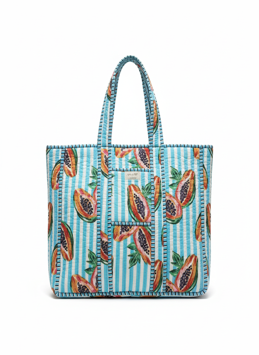 Happy Quilt Tote 主役級キルトトートバッグ