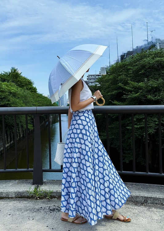 「-3kgスカート」 魔法の着痩せ巻きスカート/The “Minus 3kg” Magical Wrap Skirt