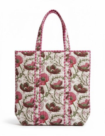 Happy Quilt Tote 主役級キルトトートバッグ　