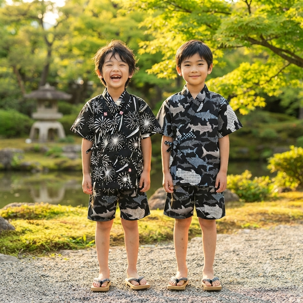男の子用甚平 120cm | Jimbei for boy★