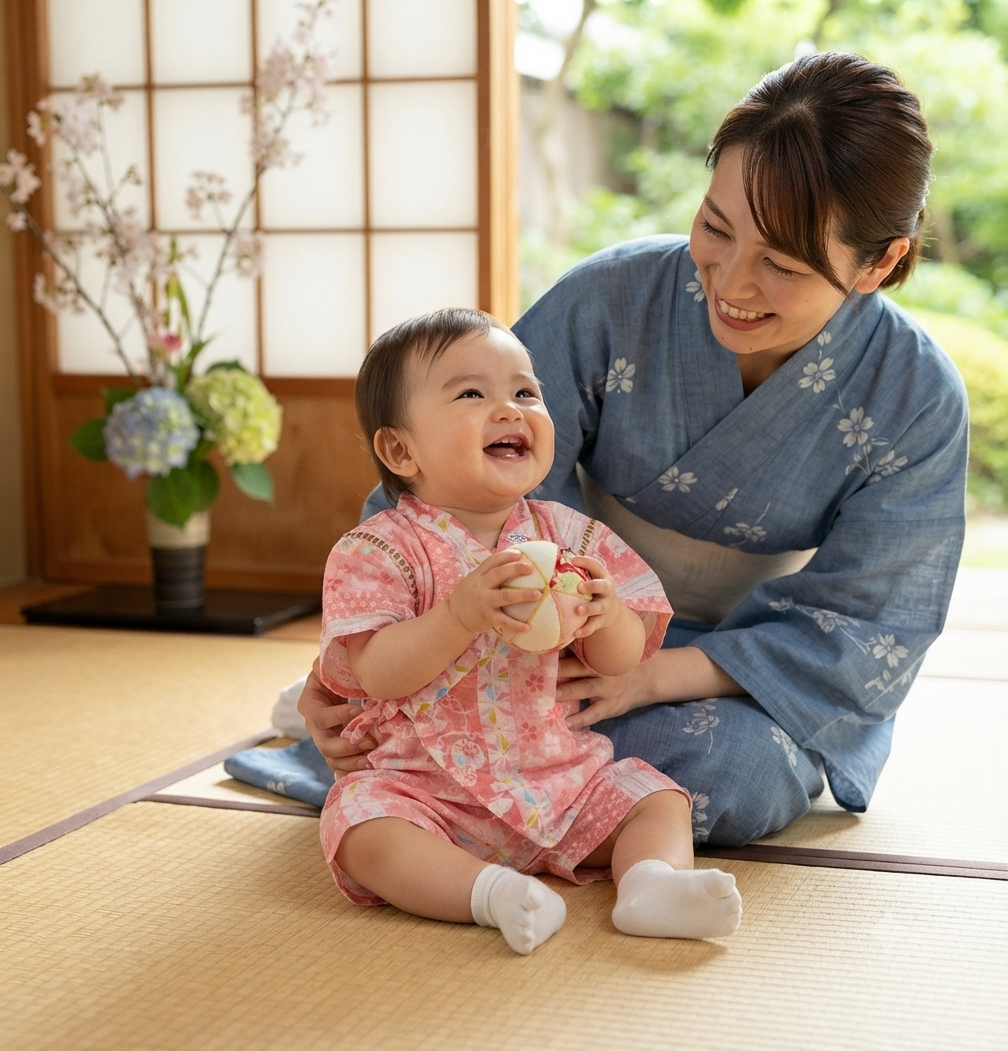 女の子用甚平 70cm | Jimbei for Girl