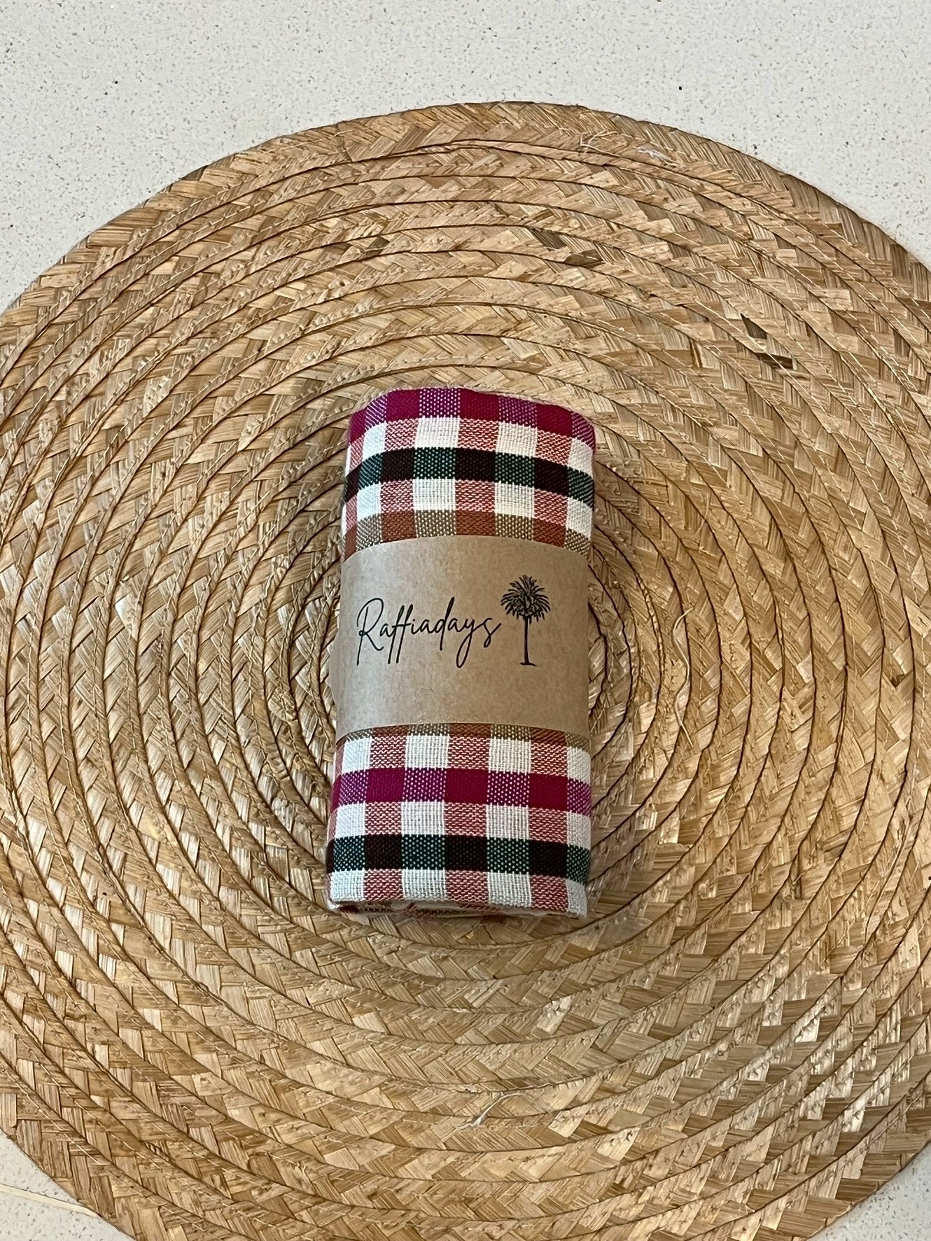 【Raffiadays】KRAMA カンボジア産ストール