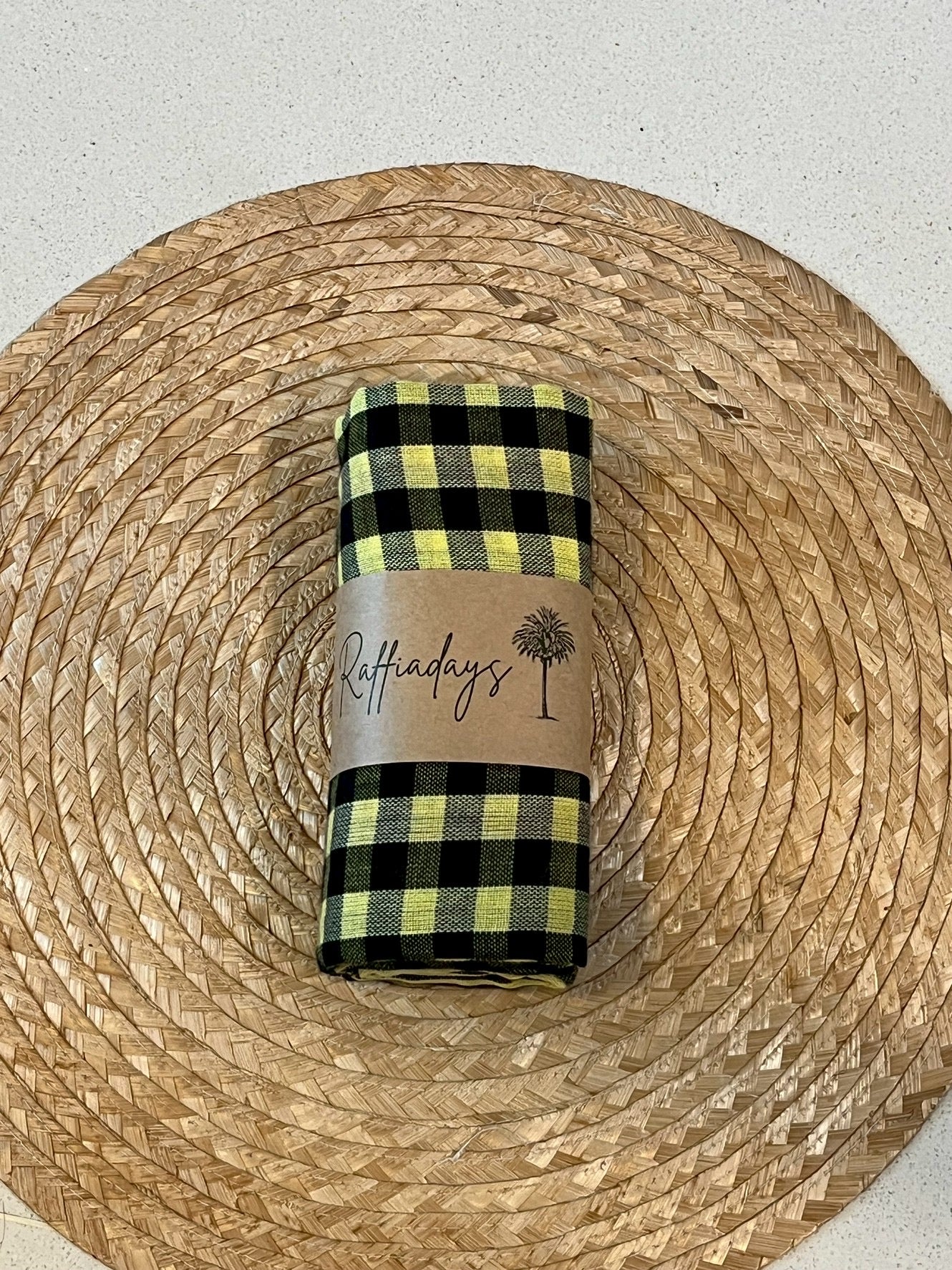 【Raffiadays】KRAMA カンボジア産ストール