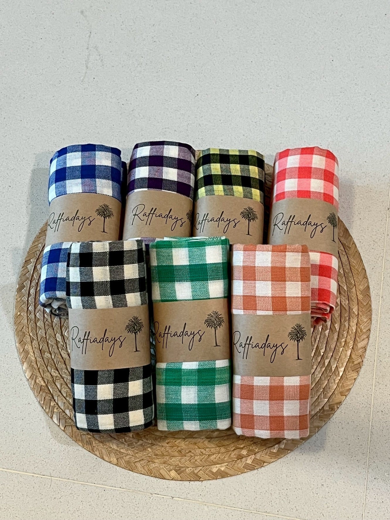 【Raffiadays】KRAMA カンボジア産ストール