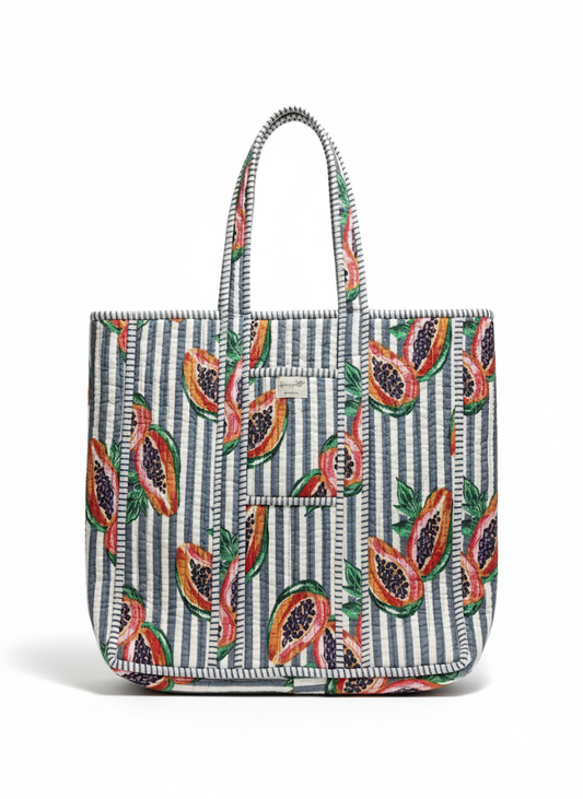 Happy Quilt Tote 主役級キルトトートバッグ　