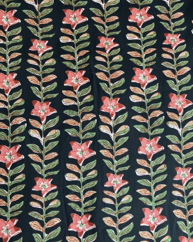 【涼やかインド綿】カラフルプリント生地 / 販売単位：50cm