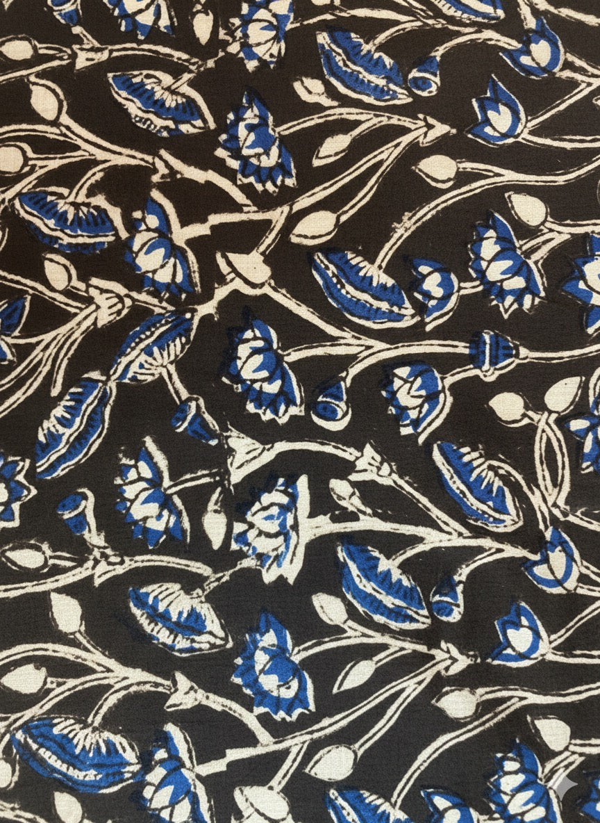 【涼やかインド綿】カラフルプリント生地 / 販売単位：50cm