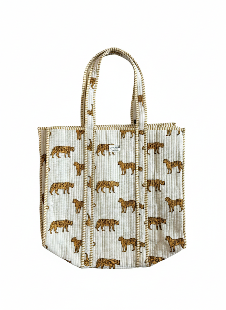 Happy Quilt Tote 主役級キルトトートバッグ　