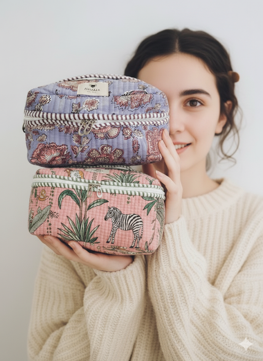 【大きめバニーポーチ】日常にときめきを。私だけの特別を詰め込むポーチ